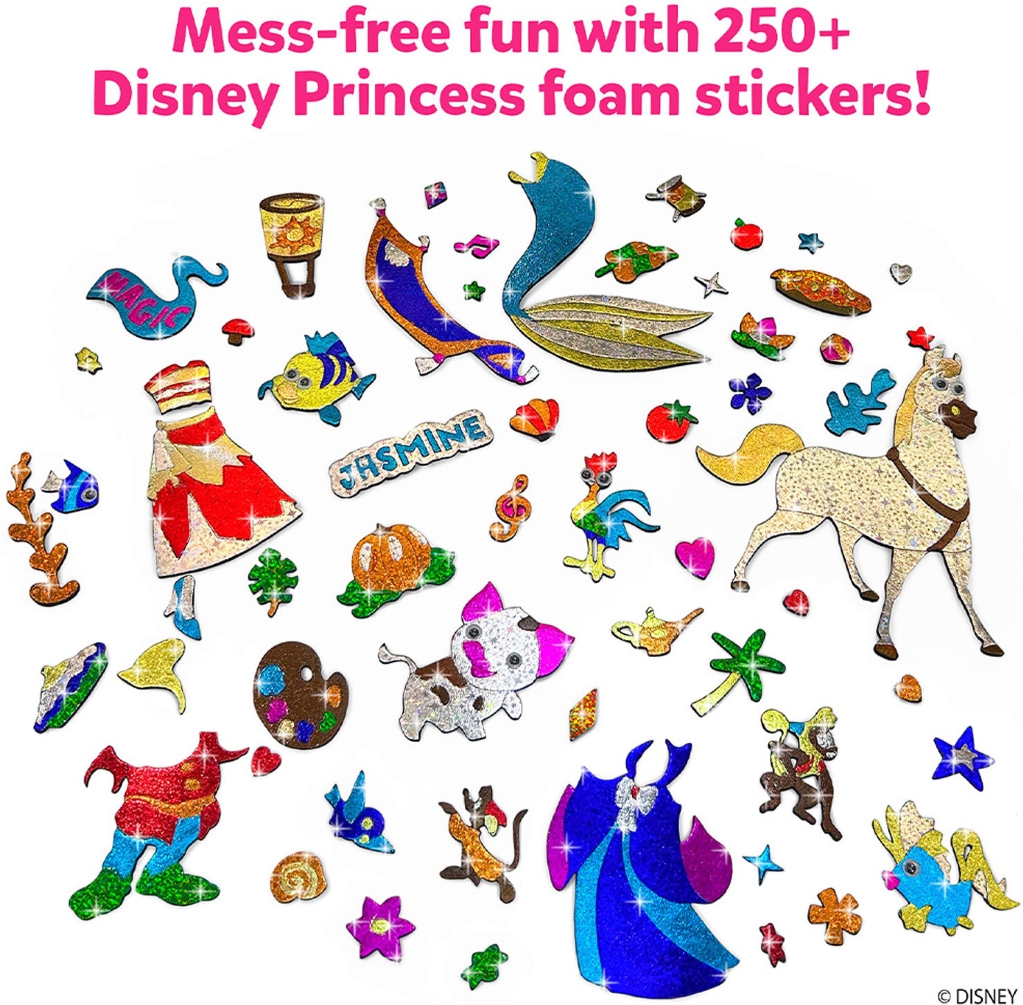 Peel & Press Foil Fun Art Kit - Disney Princess - Gingerbread