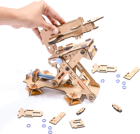 Hydraulic Plane Launcher STEM Building Kit