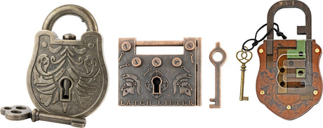 True Genius Lock & Key Puzzles