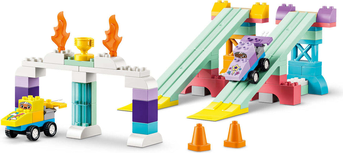 DUPLO 3 in 1 Creative Ramps with Vehicles