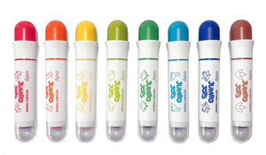 Jumbo Jots 8 Dual Tip Dinosaur Markers