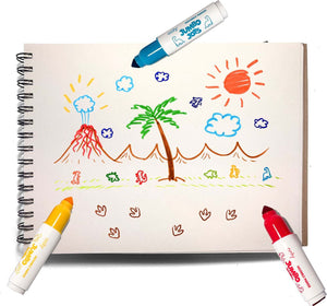 Jumbo Jots 8 Dual Tip Dinosaur Markers
