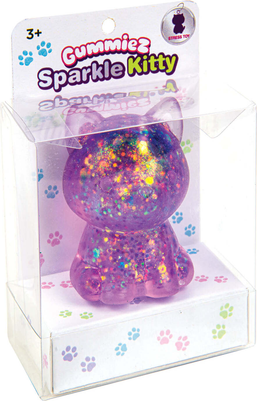 Gummiez Sparkle Kitty Stress Toy