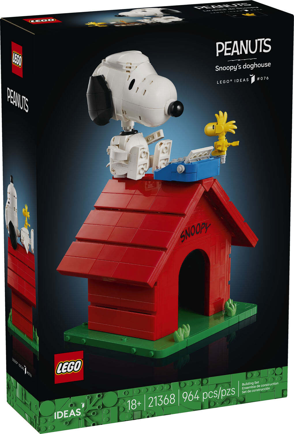 IDEAS Peanuts Snoopy's Doghouse