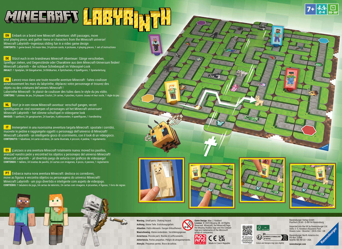 Minecraft Labyrinth Board Game
