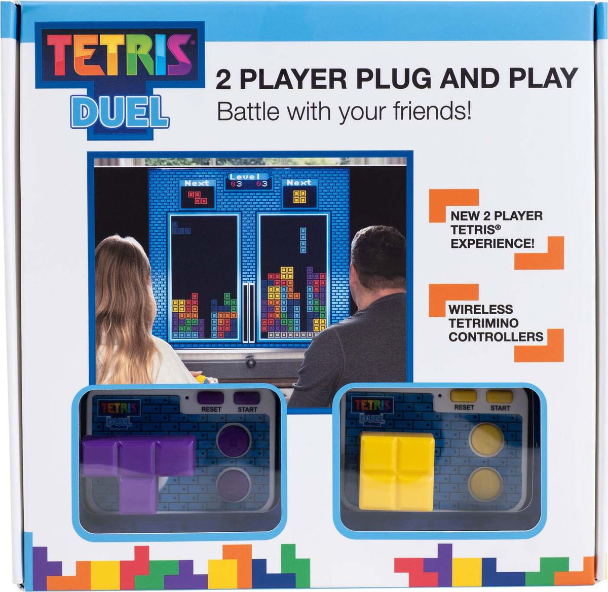 Tetris Duel 2 Player Plug and Play
