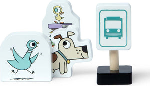Mo Willems' The Pigeon! Wooden Bus Play Set