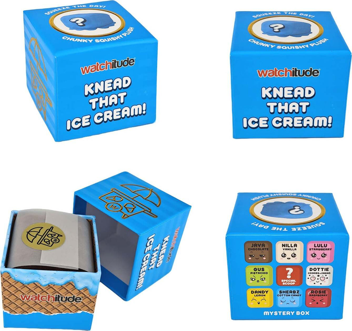 Knead That Ice Cream! Mystery Squishy Plush