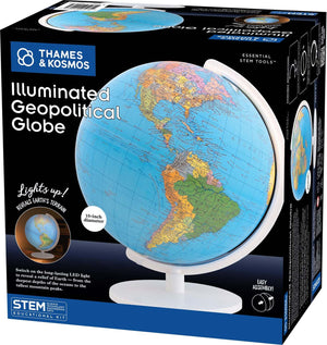 Thames & Kosmos Illuminated Geopolitical Globe