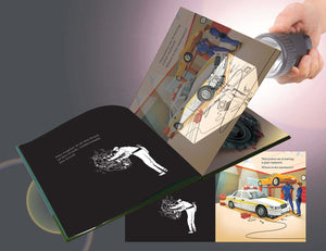 At The Garage A Shine-A-Light Book