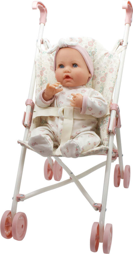 Bonbebe Baby Doll Umbrella Stroller - Pink Collection