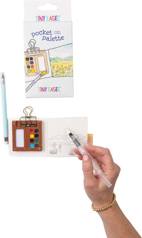 Tiny Easel Pocket Palette A Studio on the Go