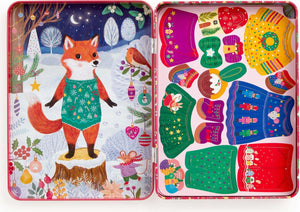 Mudpuppy Merry Woodland Magnetic Dress-Up Set