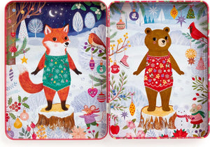 Mudpuppy Merry Woodland Magnetic Dress-Up Set