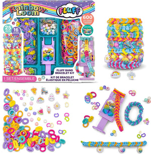 Rainbow Loom Fluff Band Bracelet Kit