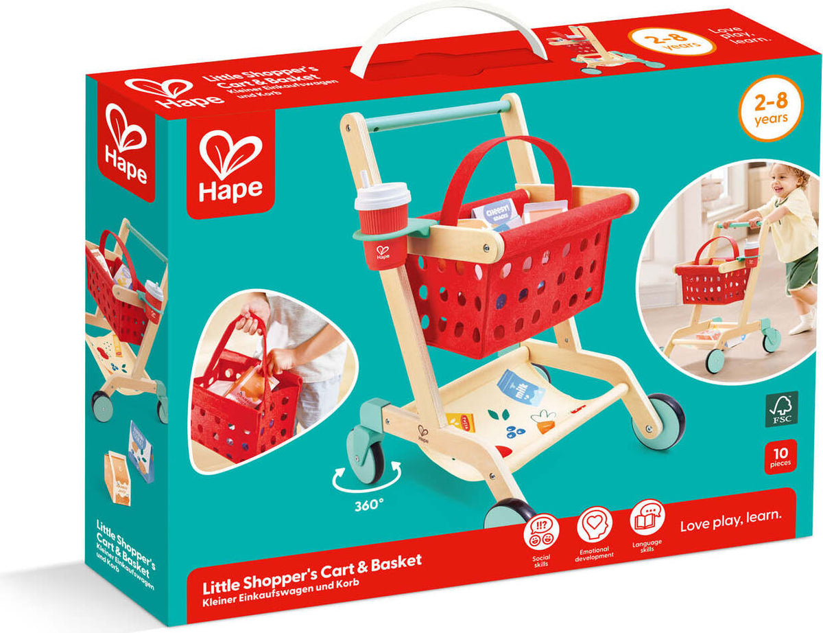 Little Shopper's Cart & Basket