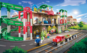 Multi-Level Railway City Set