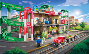 Multi-Level Railway City Set