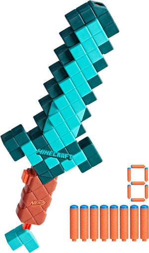 NERF Minecraft Diamond Sword