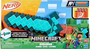NERF Minecraft Diamond Sword