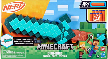 NERF Minecraft Diamond Sword