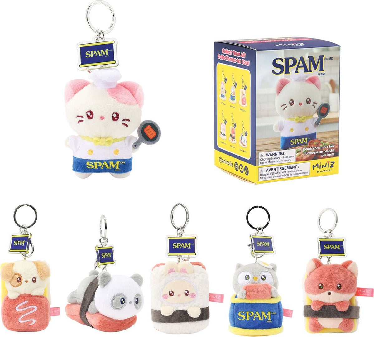 SPAM Miniz by Anirollz Surprise Plush Box