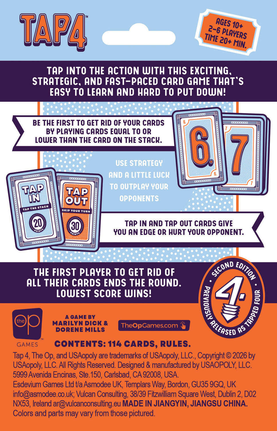 Tap4 Fast-Paced Card Game