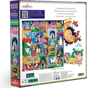 Christmas Cats 1000 Piece Puzzle