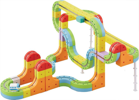 Rail Cube Magnetic Monorail Deluxe Block Set