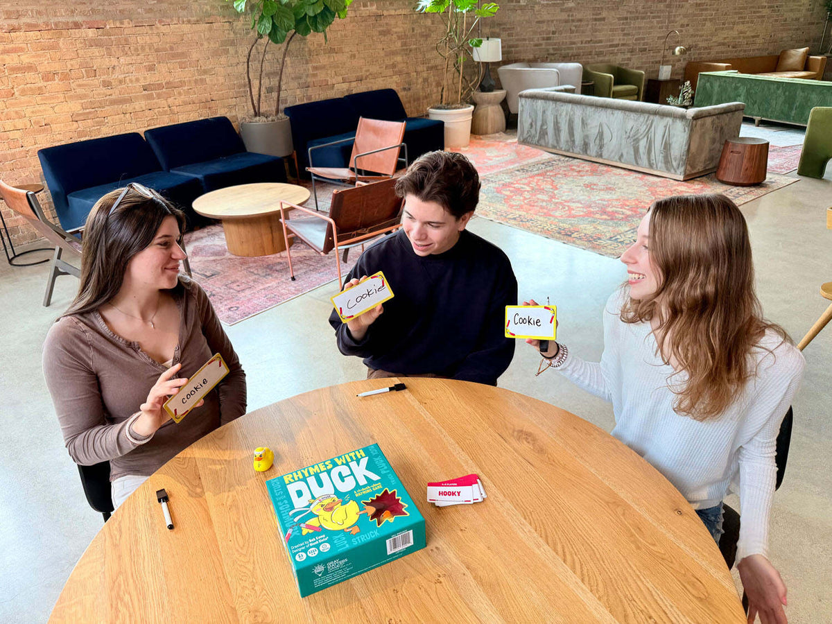 Rhymes With Duck Party Game