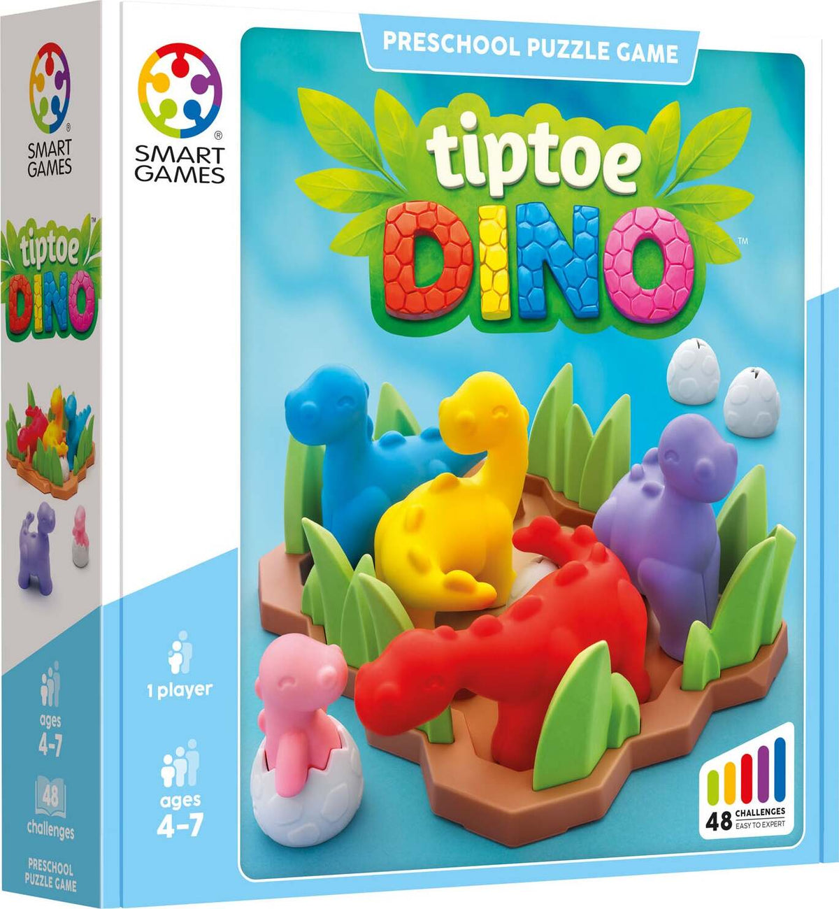 Tiptoe Dino Preschool Puzzle Game