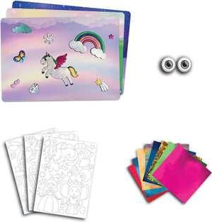 Peel & Press Foil Fun Art Kit - Unicorns & Princesses