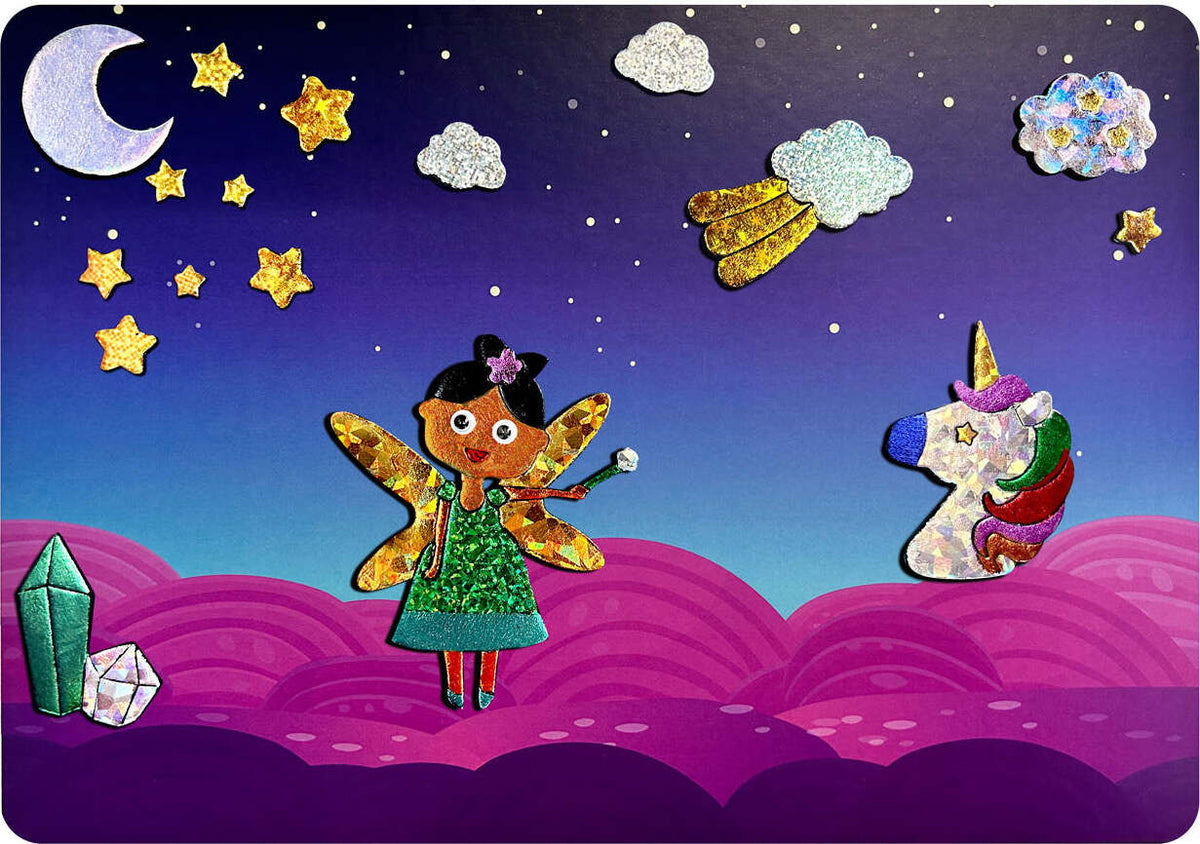 Peel & Press Foil Fun Art Kit - Unicorns & Princesses