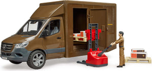 Bruder Mercedes-Benz Sprinter UPS Truck with Driver