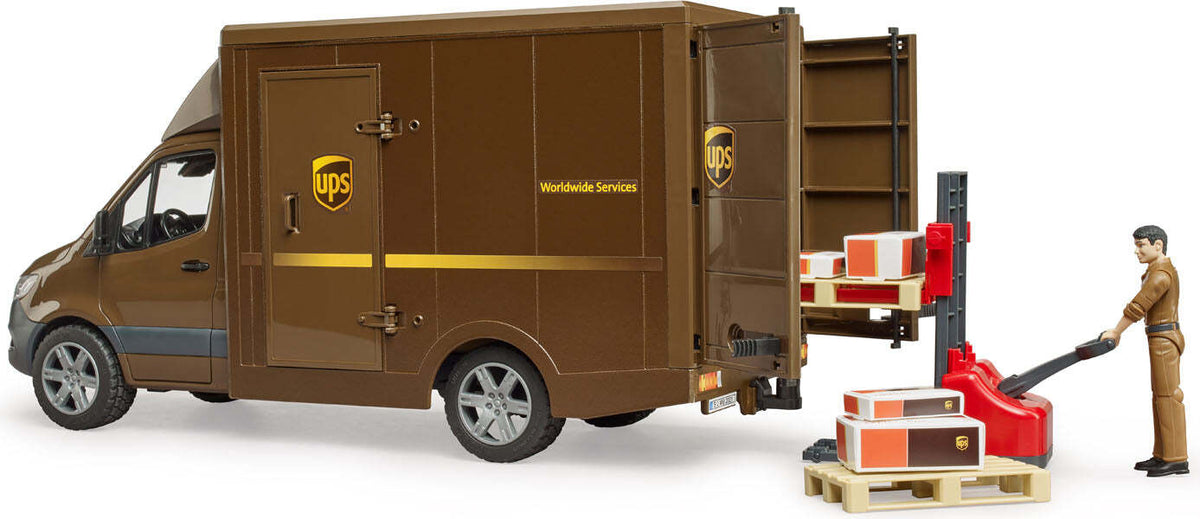 Bruder Mercedes-Benz Sprinter UPS Truck with Driver