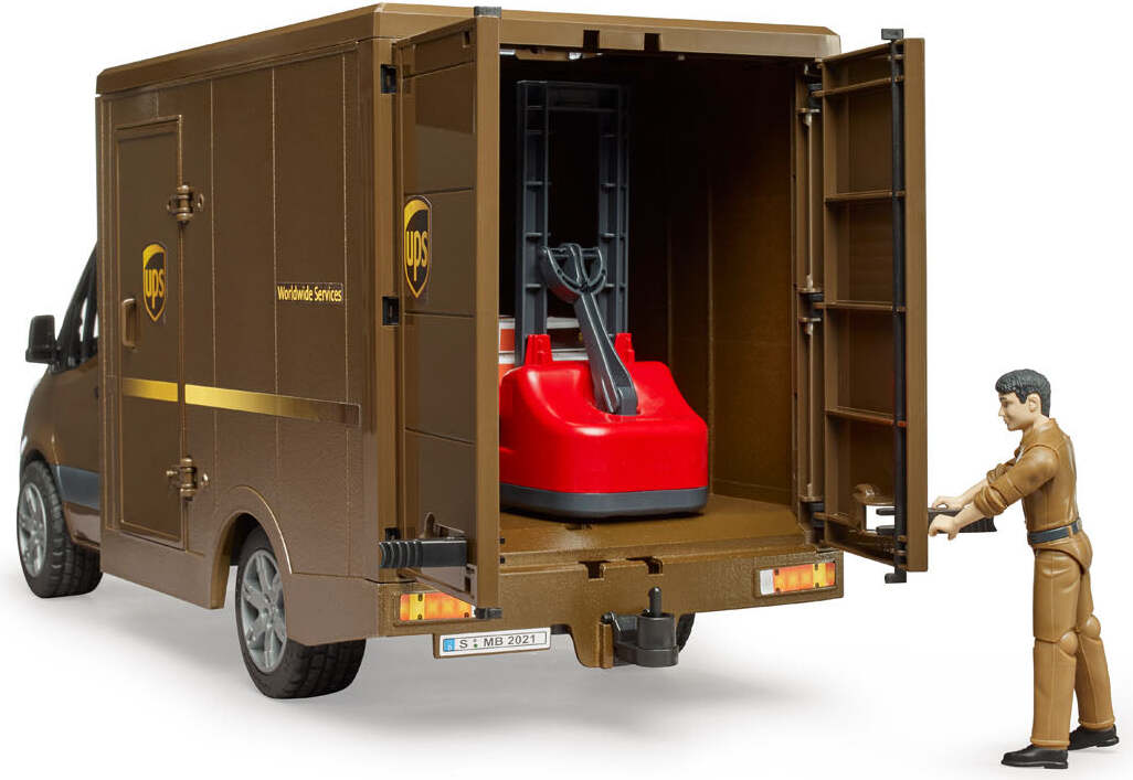 Bruder Mercedes-Benz Sprinter UPS Truck with Driver