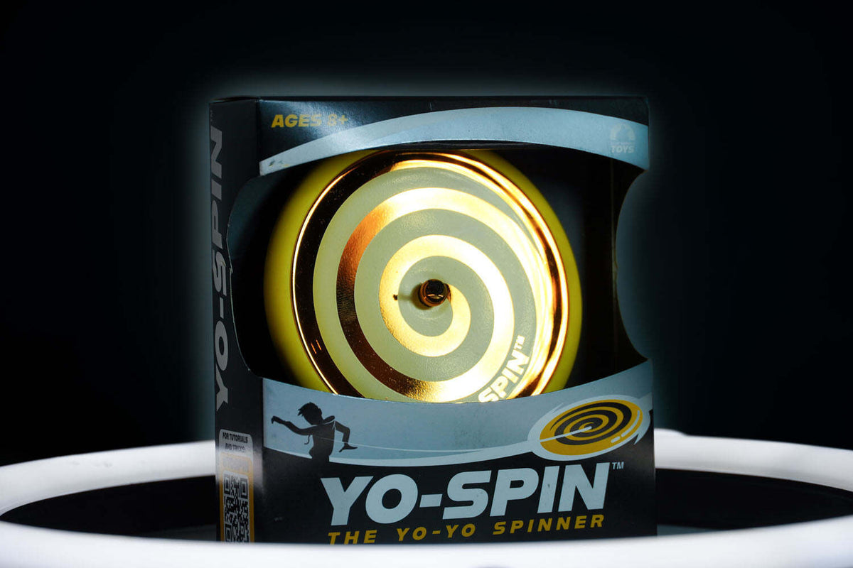 Yo-Spin The Yo-Yo Spinner Metallic - Yellow