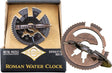 True Genius Roman Water Clock Metal Puzzle