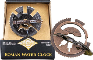 True Genius Roman Water Clock Metal Puzzle
