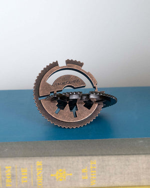 True Genius Roman Water Clock Metal Puzzle