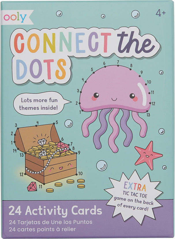 Connect the Dots Activity Cards - Gingerbread House Toys