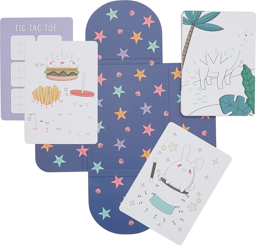 Connect the Dots Activity Cards - Gingerbread House Toys