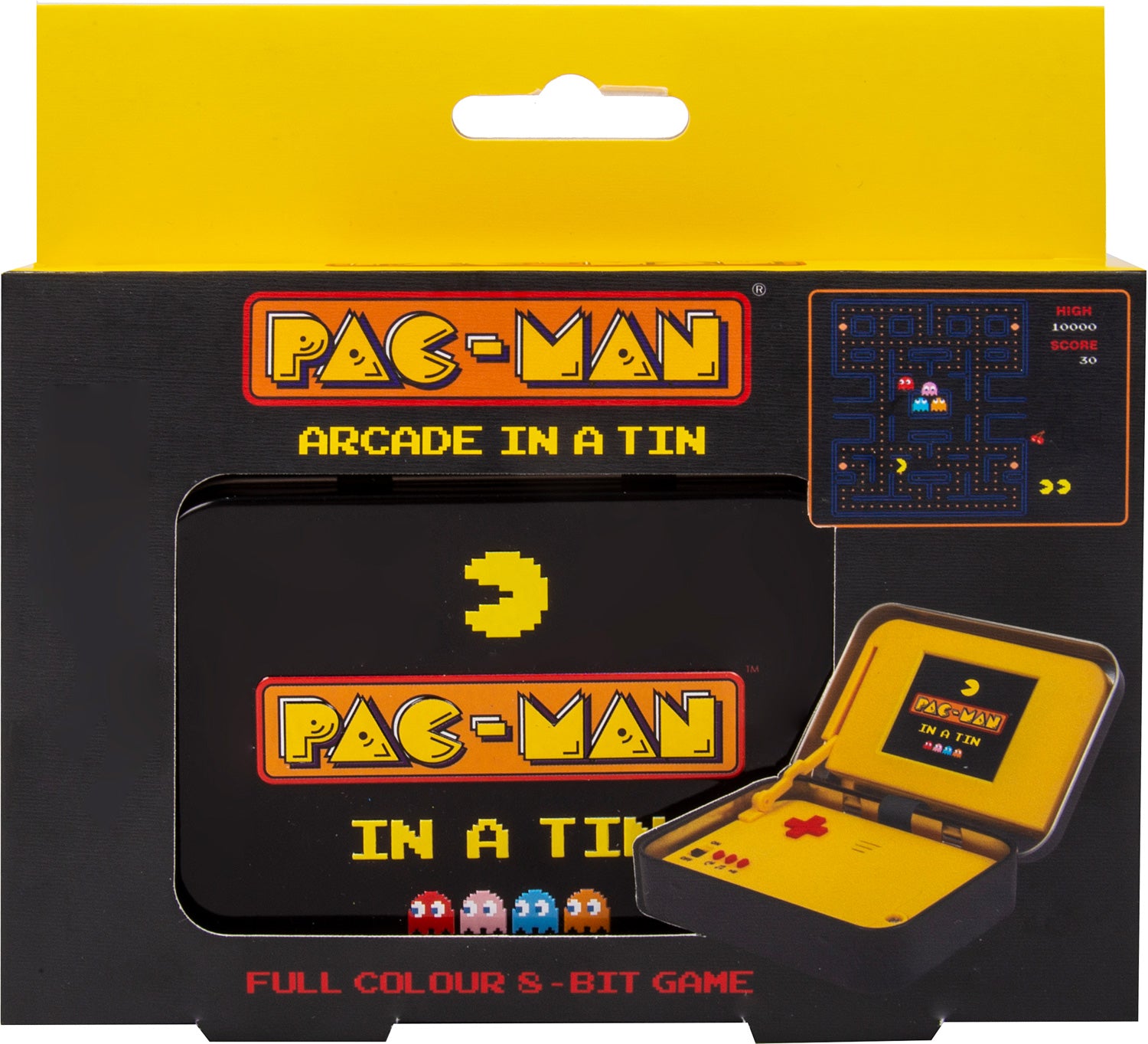 Pacman Arcade in a Tin - Gingerbread House Toys
