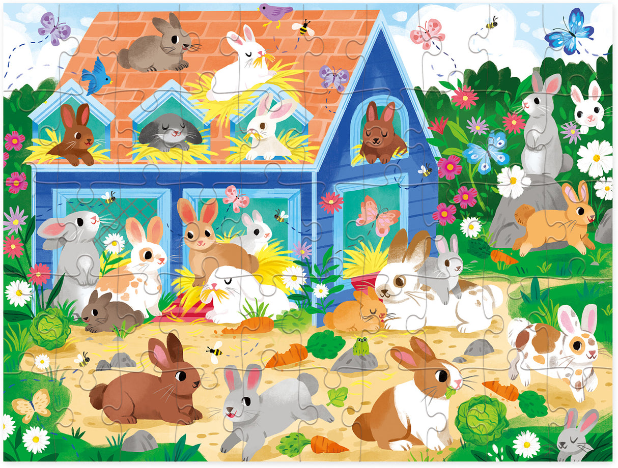 Bunny House 50 pc Puzzle