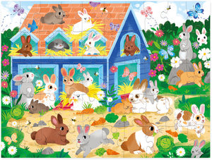 Bunny House 50 pc Puzzle