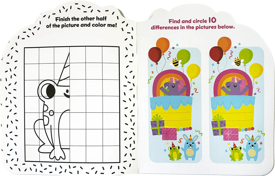 OOLY Unicorn Party! Playful Pages Activity Book