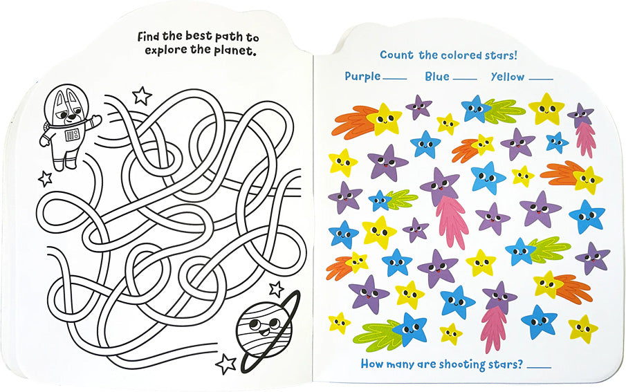 OOLY Pets in Space Playful Pages Activity Book