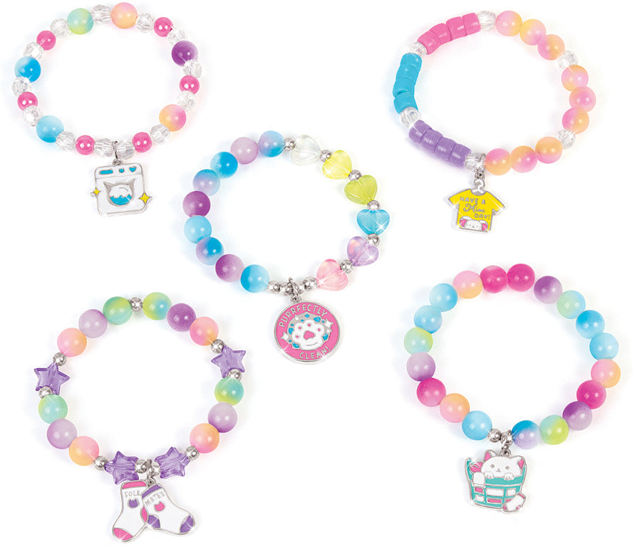 Purr-fect Wash 'n Bead Bracelets