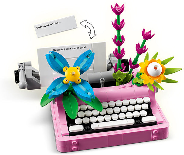 LEGO CREATOR Typewriter with Flowers