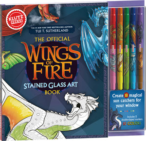 KLUTZ The Official Wings of Fire Stained Glass Art Book